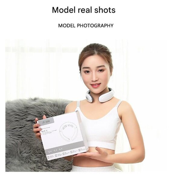 Pulse Vibration Kneading Neck Cervical Massager Electric Neck Protector - Picture 8 of 15